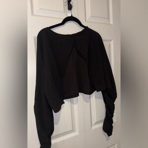 NWOT Woman’s Black Cargo Pants Set